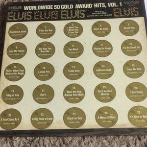 Elvis Elvis Elvis 50 gold award hits